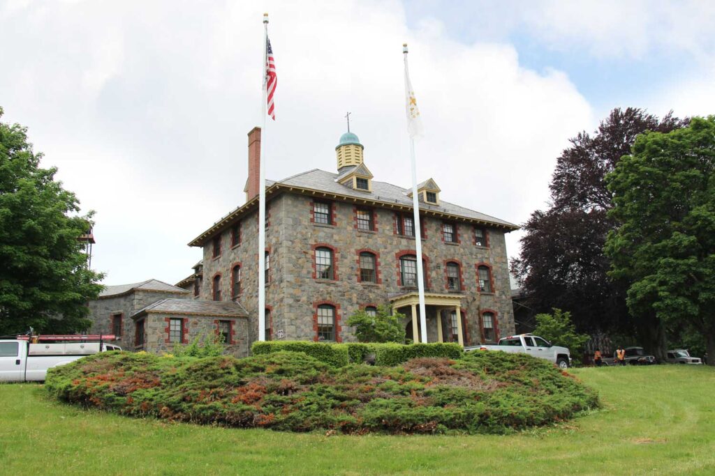 front view of a building