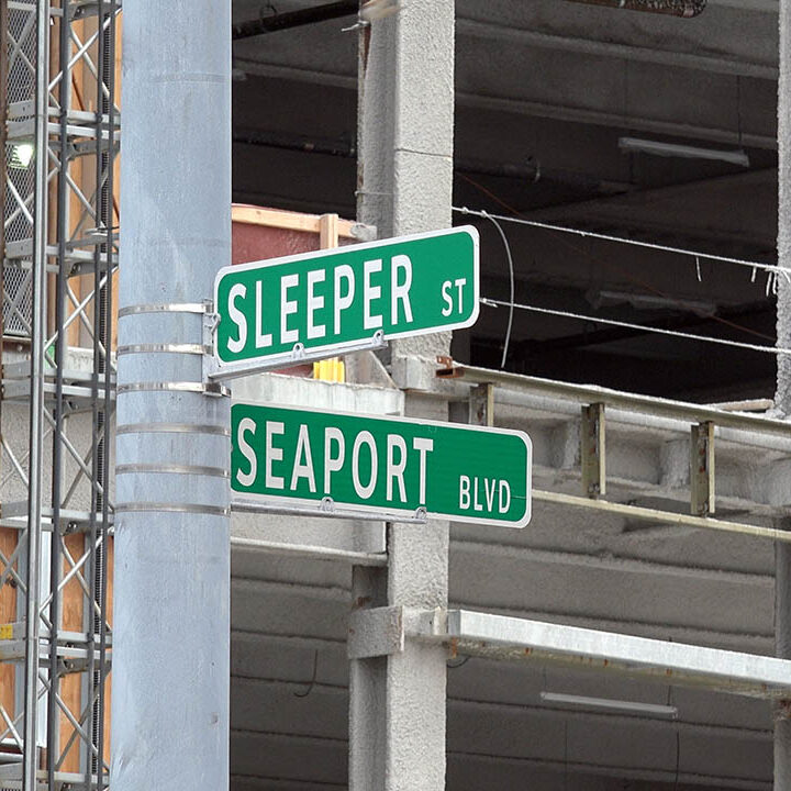 sleeper st and seaport blvd